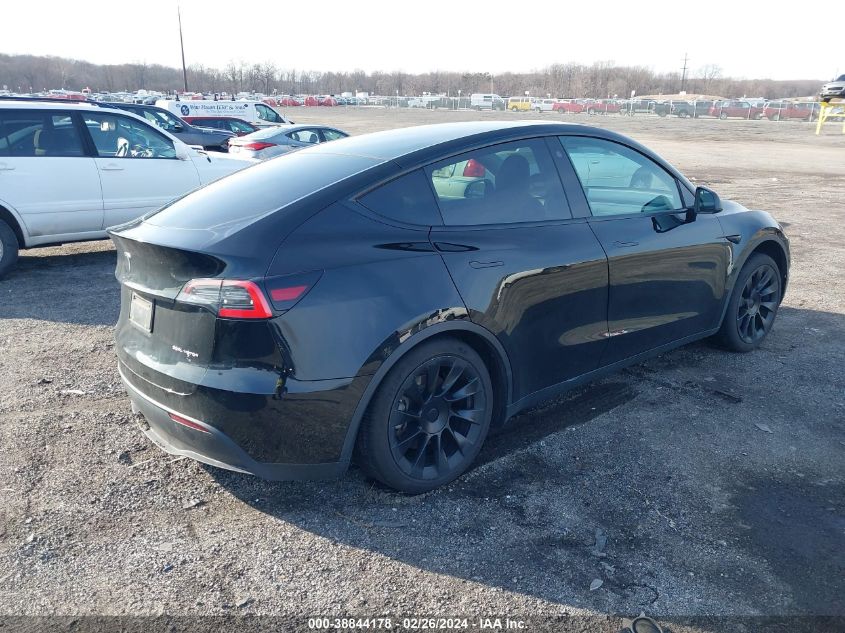 2021 TESLA MODEL Y LONG RANGE DUAL MOTOR ALL-WHEEL DRIVE - 5YJYGDEE7MF107922