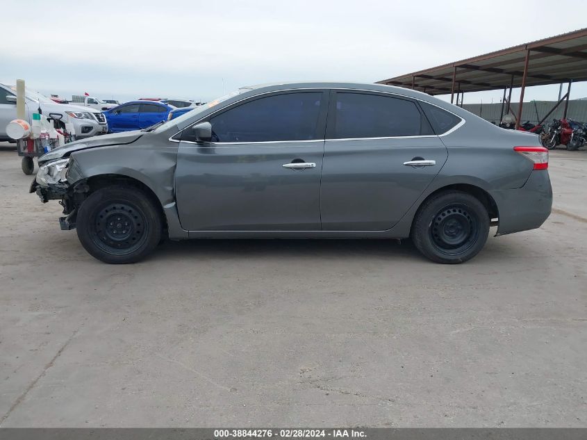 2015 Nissan Sentra Sv VIN: 3N1AB7AP3FL642052 Lot: 40691715