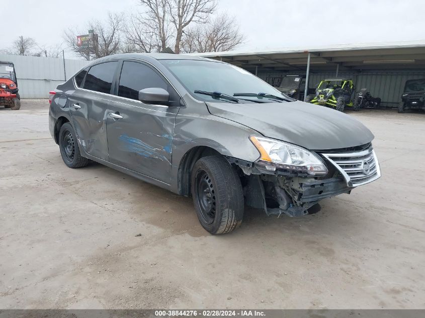 2015 Nissan Sentra Sv VIN: 3N1AB7AP3FL642052 Lot: 40691715