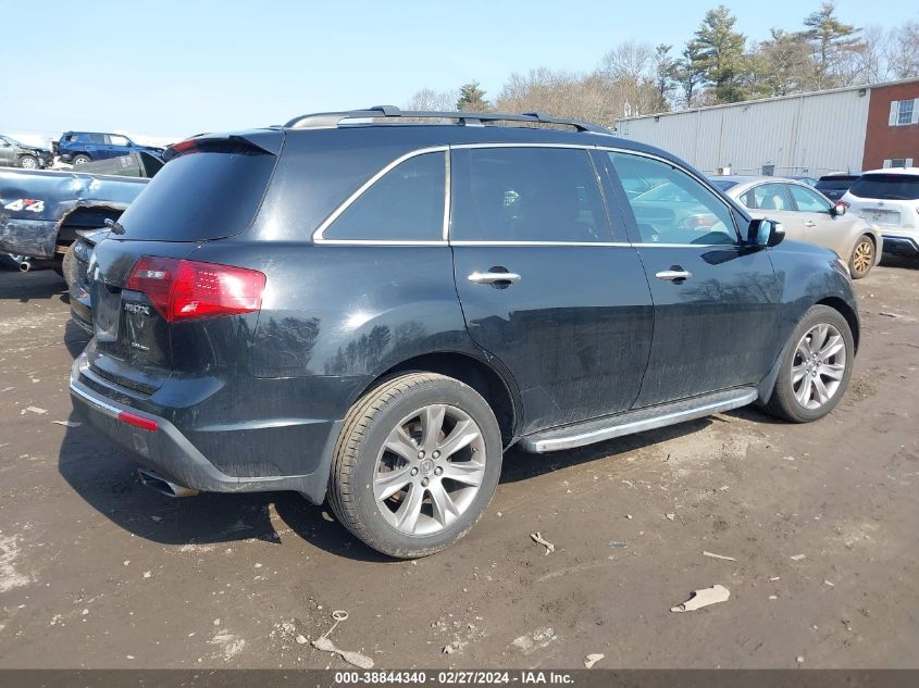 2011 Acura Mdx Advance Package VIN: 2HNYD2H52BH534760 Lot: 38844340