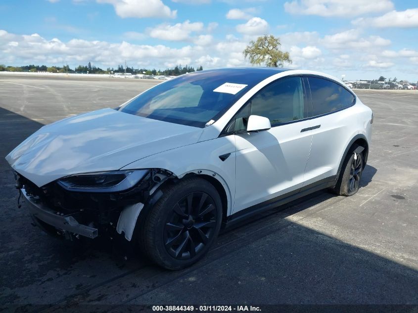 7SAXCBE55RF438648 2024 TESLA MODEL X - Image 2