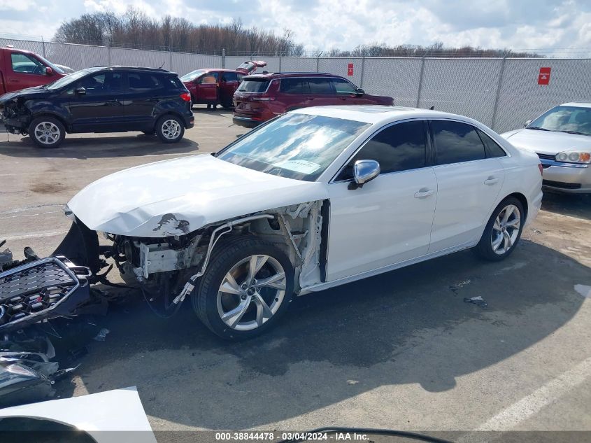 2021 Audi S4 Premium Tfsi Quattro Tiptronic VIN: WAUA4BF45MA067382 Lot: 38844478