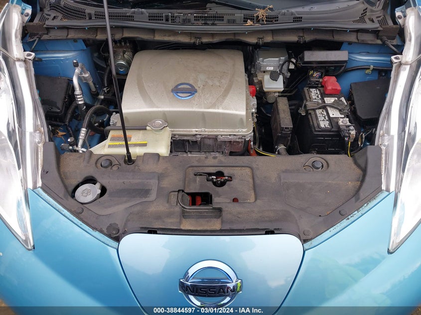 2015 NISSAN LEAF S - 1N4AZ0CP2FC310442