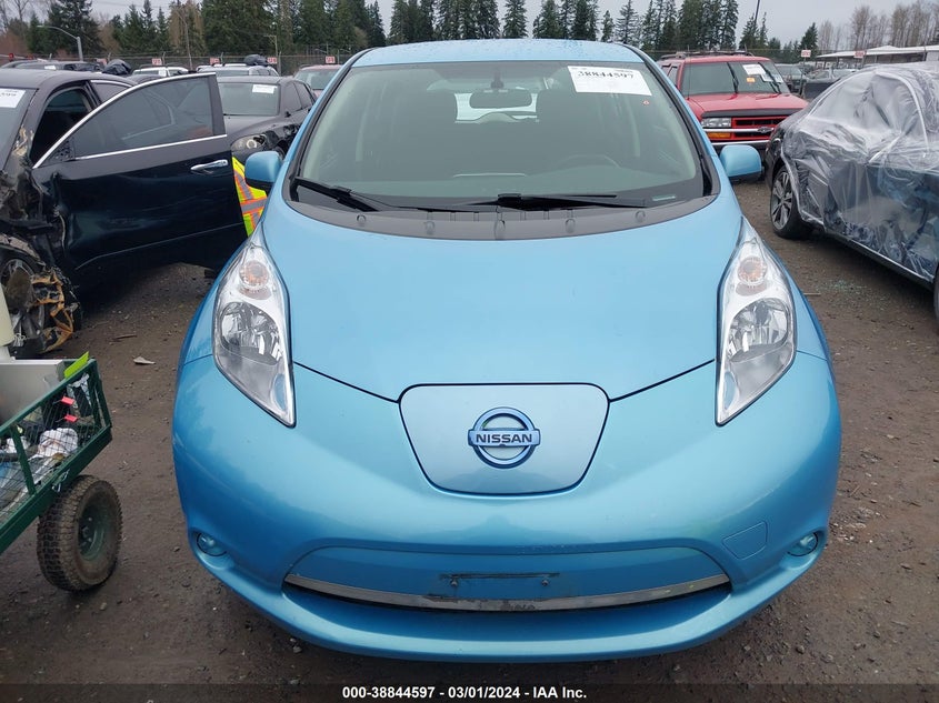 2015 NISSAN LEAF S - 1N4AZ0CP2FC310442