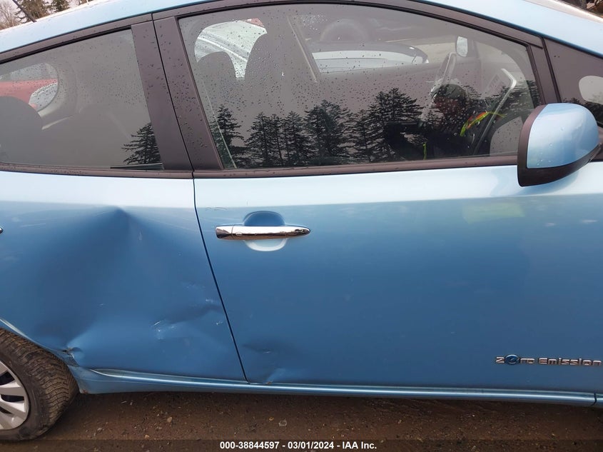 2015 NISSAN LEAF S - 1N4AZ0CP2FC310442