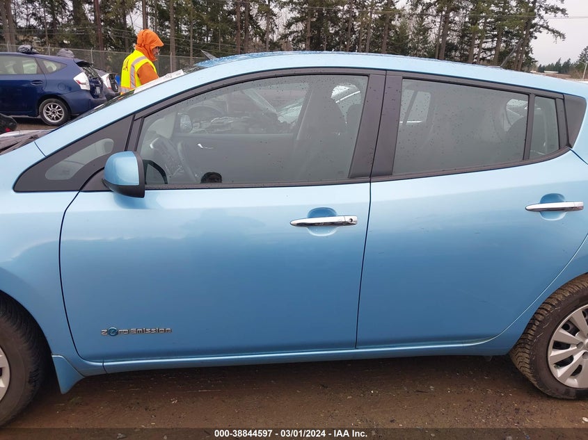 2015 NISSAN LEAF S - 1N4AZ0CP2FC310442