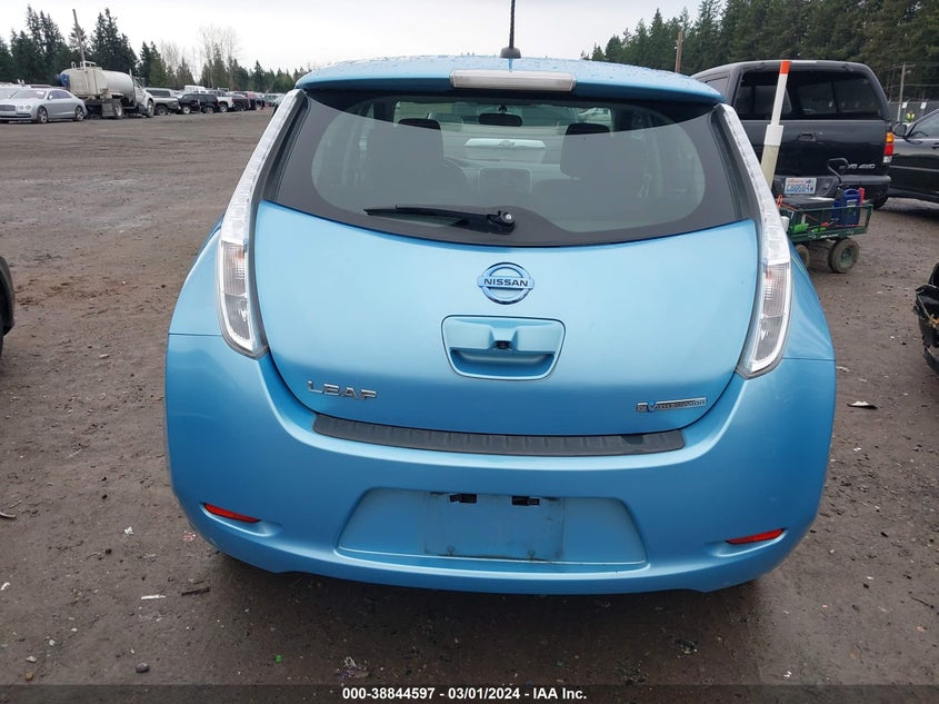 2015 NISSAN LEAF S - 1N4AZ0CP2FC310442