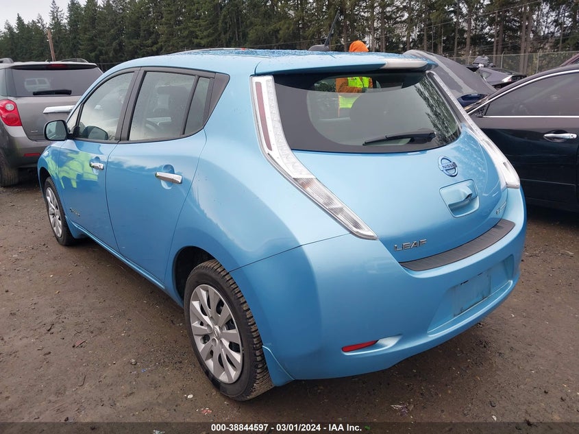 2015 NISSAN LEAF S - 1N4AZ0CP2FC310442