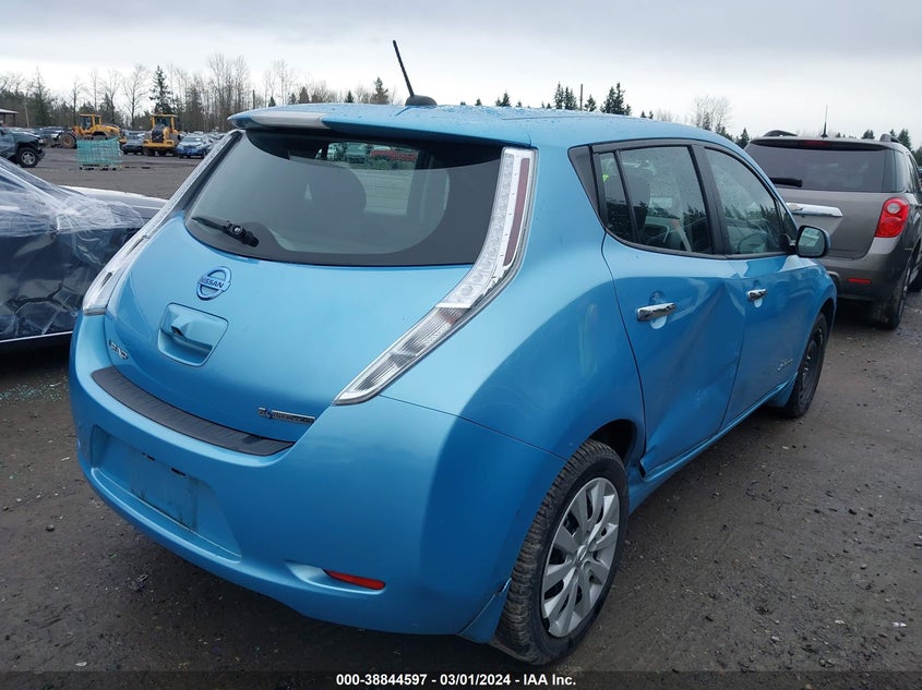 2015 NISSAN LEAF S - 1N4AZ0CP2FC310442