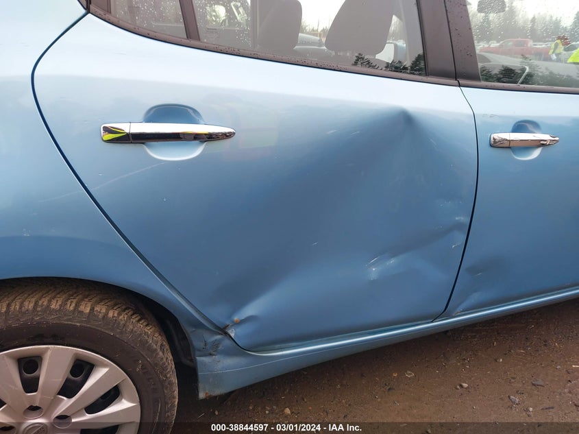 2015 NISSAN LEAF S - 1N4AZ0CP2FC310442