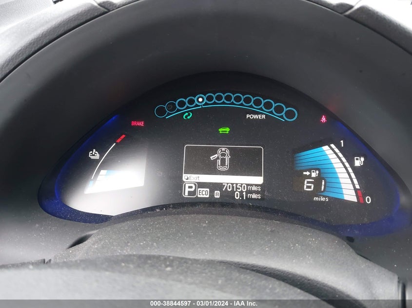 2015 NISSAN LEAF S - 1N4AZ0CP2FC310442