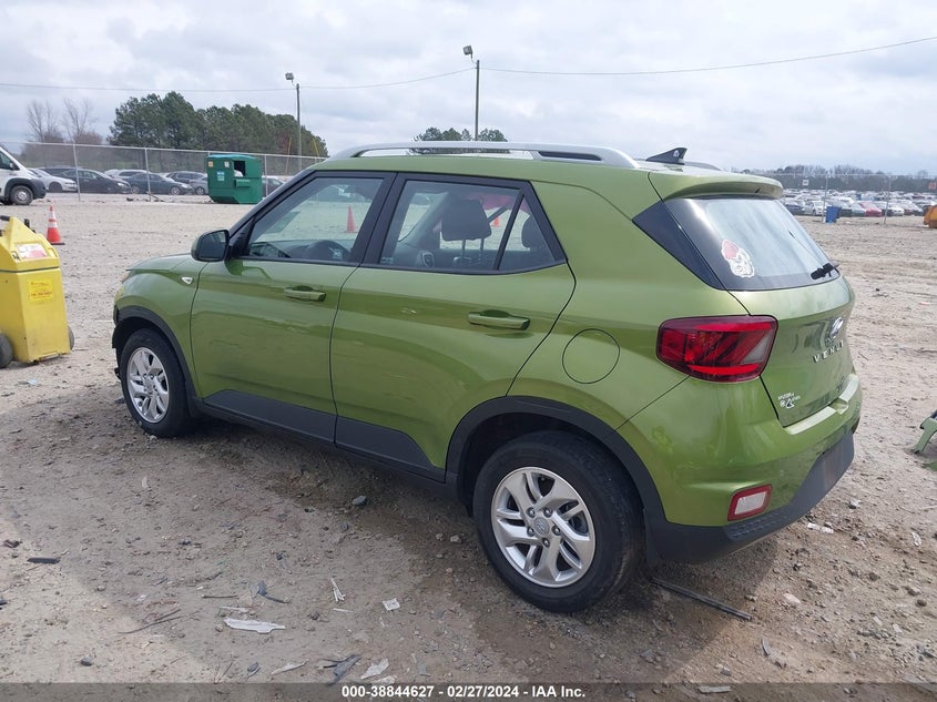 2020 Hyundai Venue Sel VIN: KMHRC8A38LU035433 Lot: 38844627
