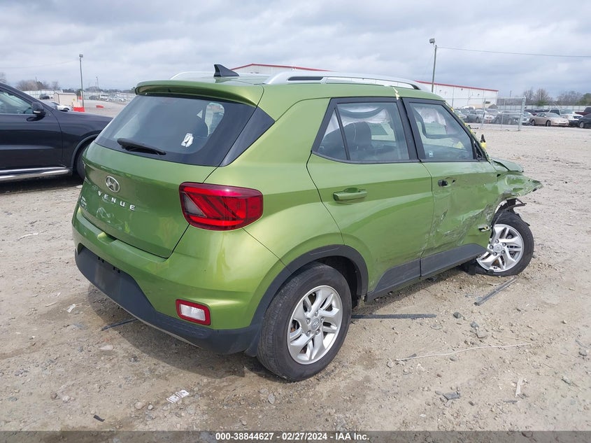2020 Hyundai Venue Sel VIN: KMHRC8A38LU035433 Lot: 38844627