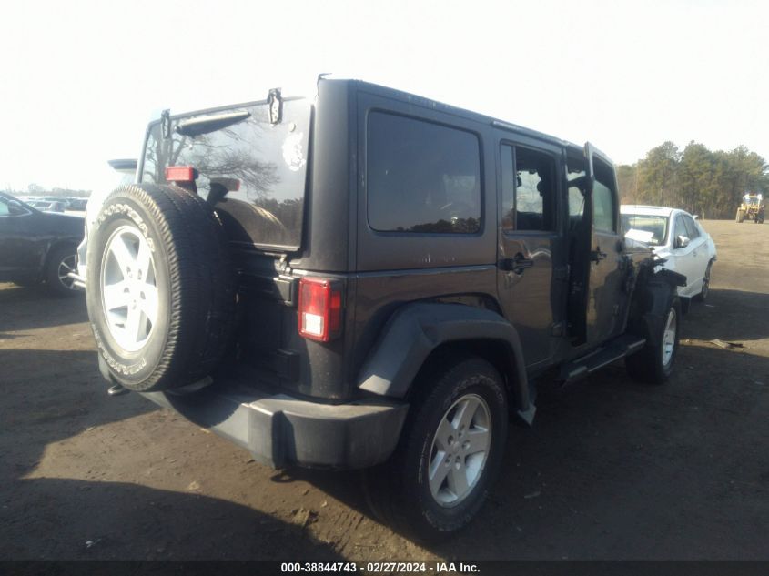 2016 Jeep Wrangler Unlimited Sport VIN: 1C4BJWDG8GL341414 Lot: 38844743