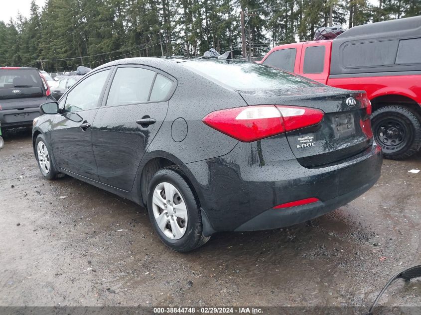 2015 Kia Forte Lx VIN: KNAFK4A63F5299619 Lot: 38844748