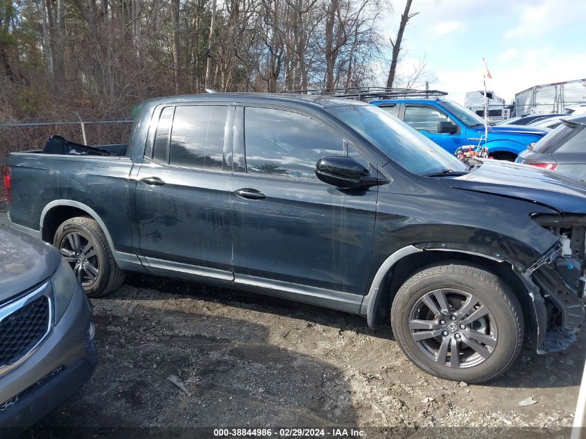 2017 Honda Ridgeline Sport VIN: 5FPYK2F16HB003675 Lot: 38844986