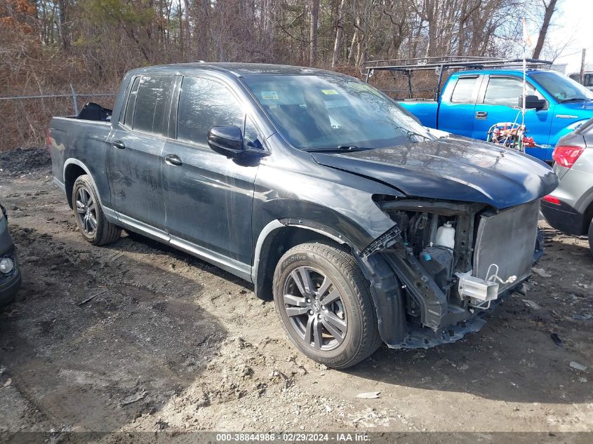 2017 Honda Ridgeline Sport VIN: 5FPYK2F16HB003675 Lot: 38844986