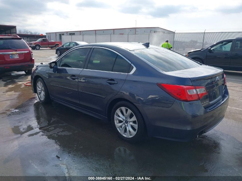 2017 Subaru Legacy 2.5I Premium VIN: 4S3BNAF6XH3044867 Lot: 38845160