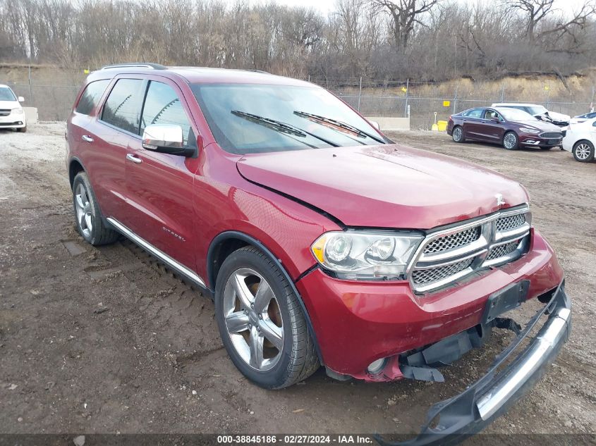 2013 Dodge Durango Citadel VIN: 1C4SDJETXDC563129 Lot: 38845186