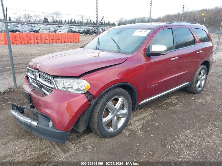 2013 Dodge Durango Citadel VIN: 1C4SDJETXDC563129 Lot: 38845186