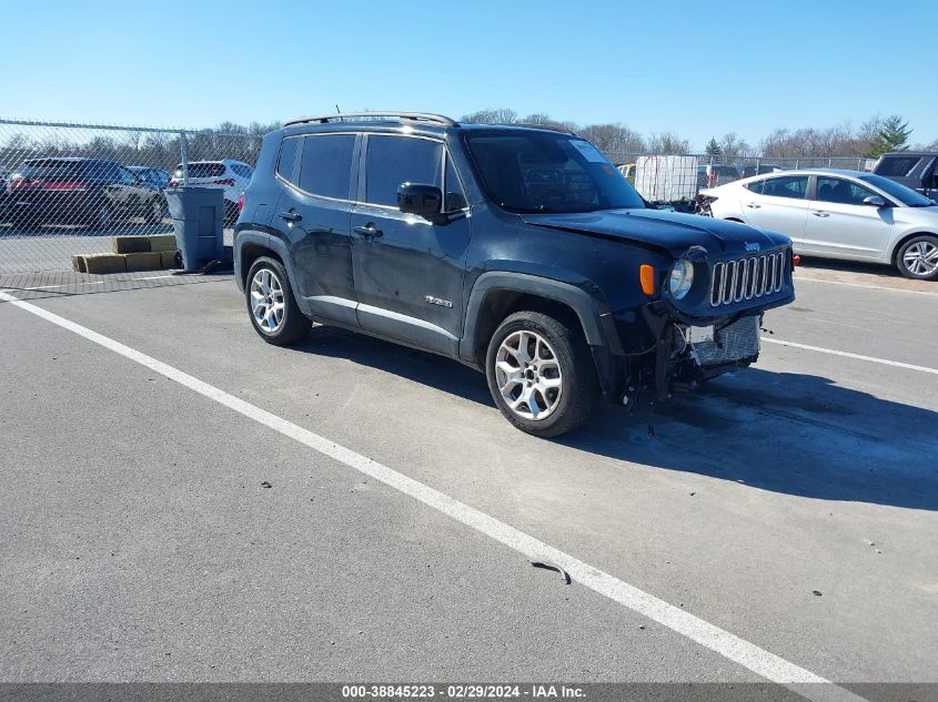 2015 Jeep Renegade Latitude VIN: ZACCJABT7FPB95296 Lot: 38845223