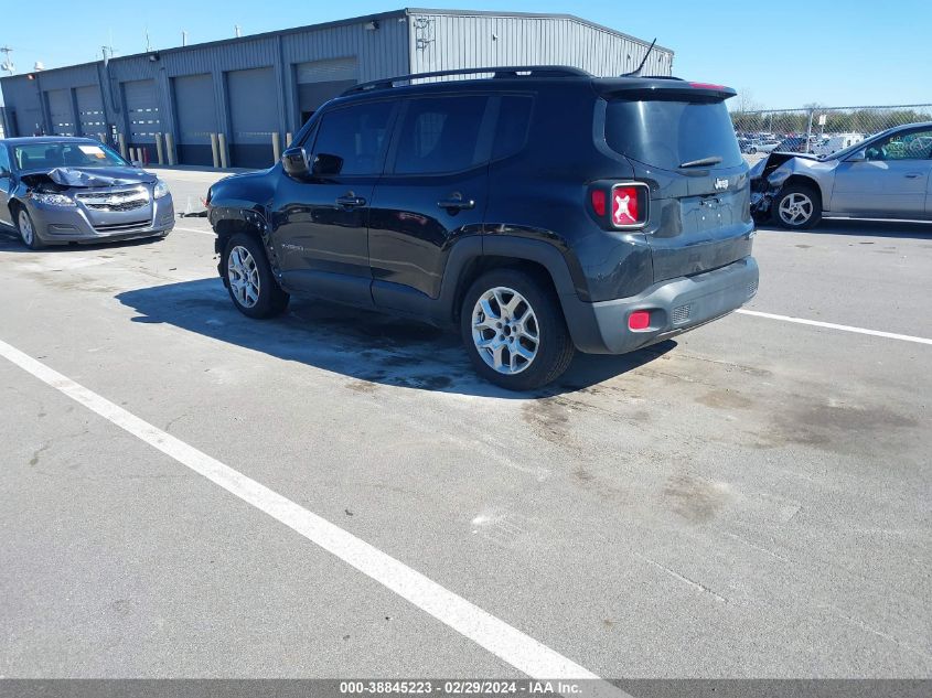 2015 Jeep Renegade Latitude VIN: ZACCJABT7FPB95296 Lot: 38845223