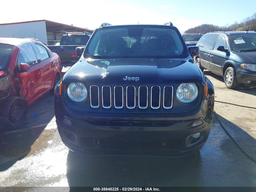 2016 Jeep Renegade Latitude VIN: ZACCJBBT3GPD62714 Lot: 38845225