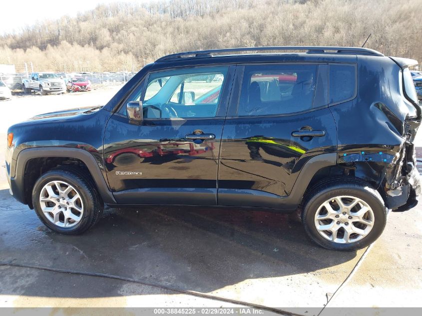 2016 Jeep Renegade Latitude VIN: ZACCJBBT3GPD62714 Lot: 38845225