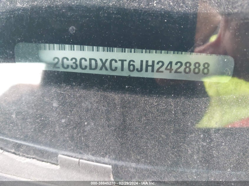 2018 DODGE CHARGER R/T - 2C3CDXCT6JH242888