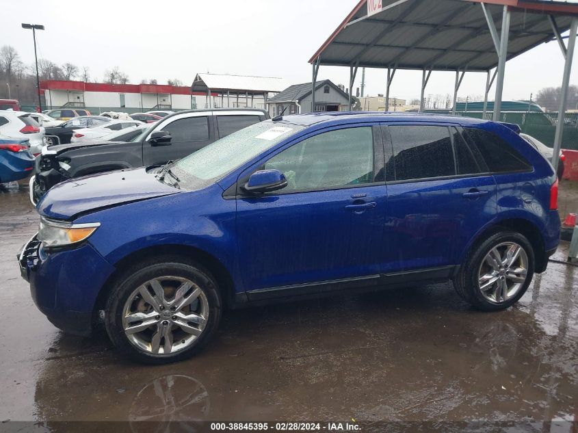 2013 Ford Edge Sel VIN: 2FMDK4JC6DBC77098 Lot: 38845395