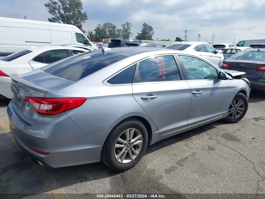 VIN 5NPE24AF8HH571437 2017 HYUNDAI SONATA SE