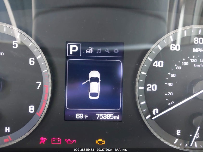 VIN 5NPE24AF8HH571437 2017 HYUNDAI SONATA SE