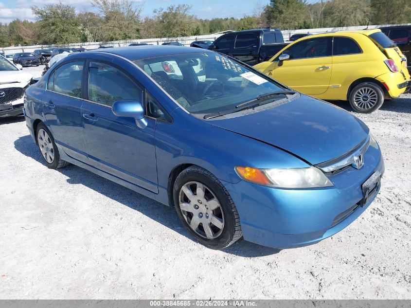 2006 Honda Civic Lx VIN: 1HGFA16506L091442 Lot: 40450379