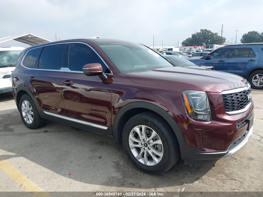 2022 Kia Telluride Lx VIN: 5XYP2DHC4NG306652 Lot: 38845741