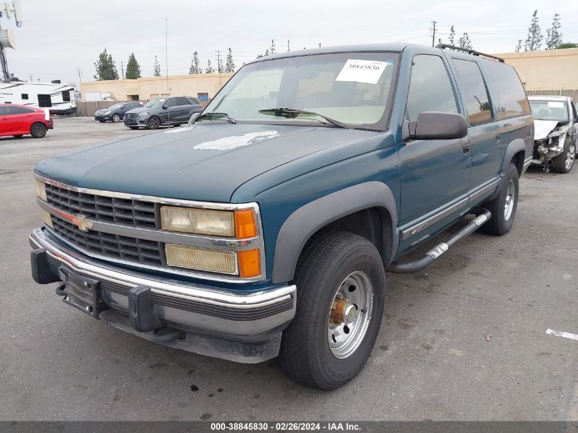 1993 Chevrolet Suburban K1500 VIN: 1GNFK16K6PJ408694 Lot: 38845830
