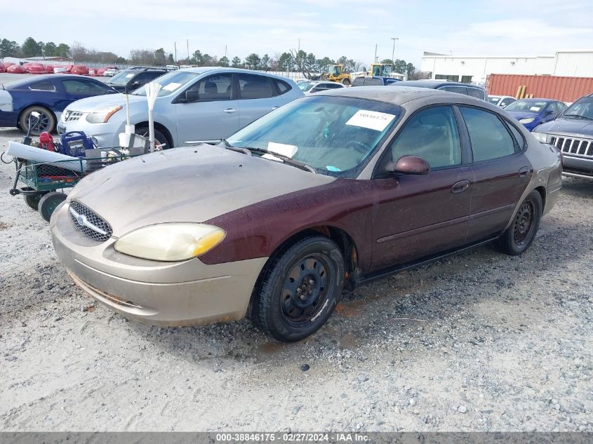 2002 Ford Taurus Lx Standard VIN: 1FAFP52252A132336 Lot: 38846175