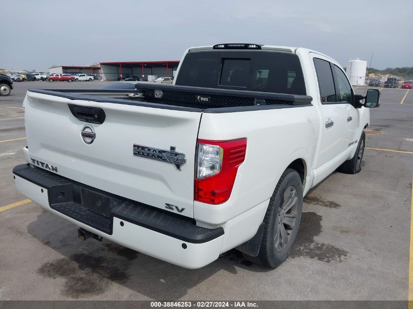 2018 Nissan Titan Sv VIN: 1N6AA1E63JN513197 Lot: 38846253