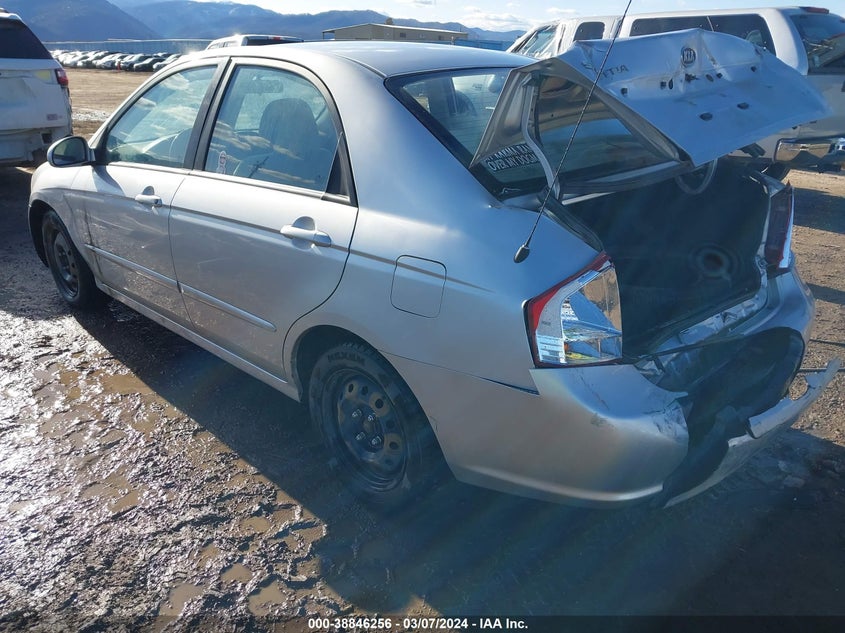 2009 Kia Spectra Ex VIN: KNAFE222395658169 Lot: 38846256