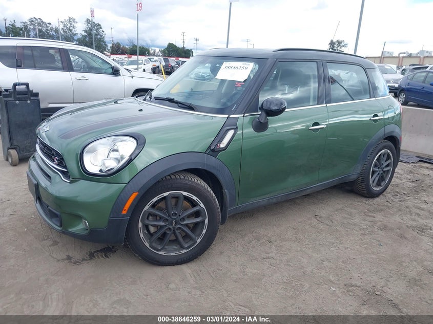 2016 MINI COUNTRYMAN COOPER S - WMWZC3C55GWT07126