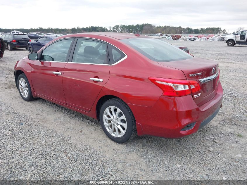 2018 Nissan Sentra Sv VIN: 3N1AB7AP6JY286904 Lot: 38846345