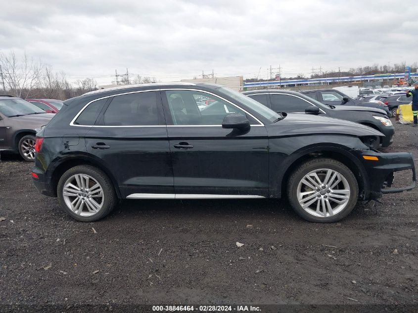 2018 Audi Q5 2.0T Premium/2.0T Tech Premium VIN: WA1BNAFY4J2142106 Lot: 38846464