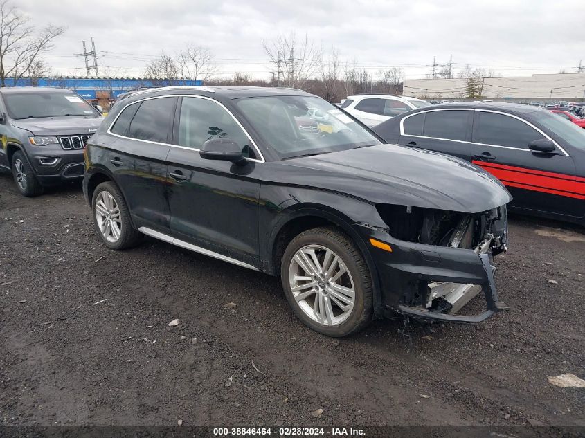 2018 Audi Q5 2.0T Premium/2.0T Tech Premium VIN: WA1BNAFY4J2142106 Lot: 38846464