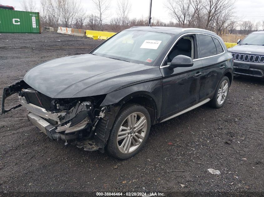 2018 Audi Q5 2.0T Premium/2.0T Tech Premium VIN: WA1BNAFY4J2142106 Lot: 38846464