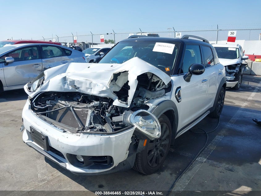 2017 Mini Countryman Cooper S VIN: WMZYT3C39H3D98291 Lot: 38846465