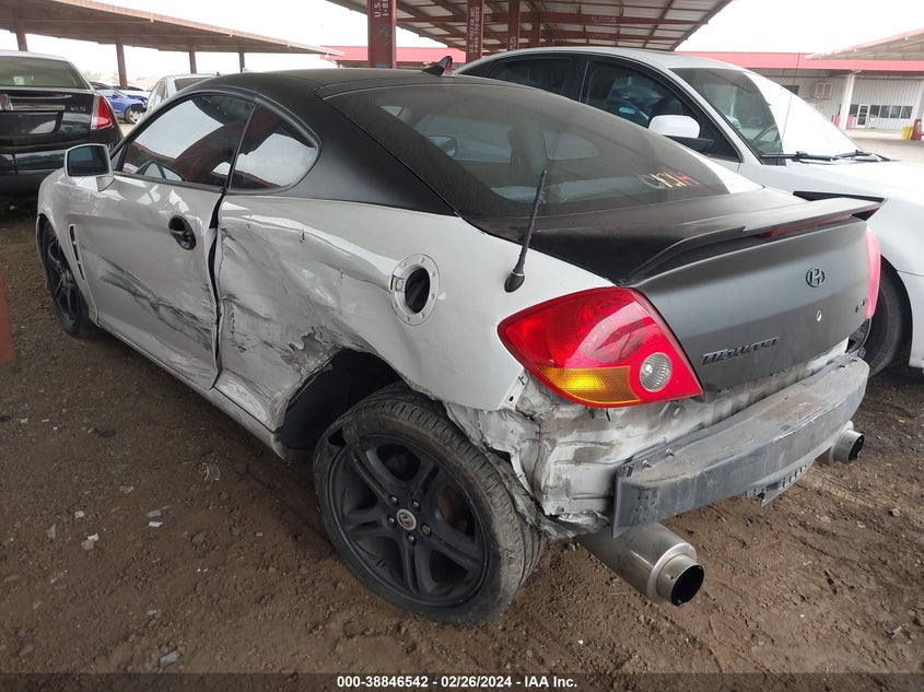 2006 Hyundai Tiburon Gt/Gt Limited/Se VIN: KMHHN65FX6U191993 Lot: 38846542