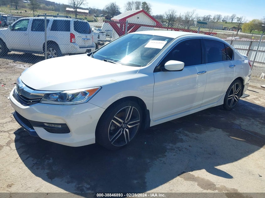 2017 HONDA ACCORD SPORT - 1HGCR2F57HA262283