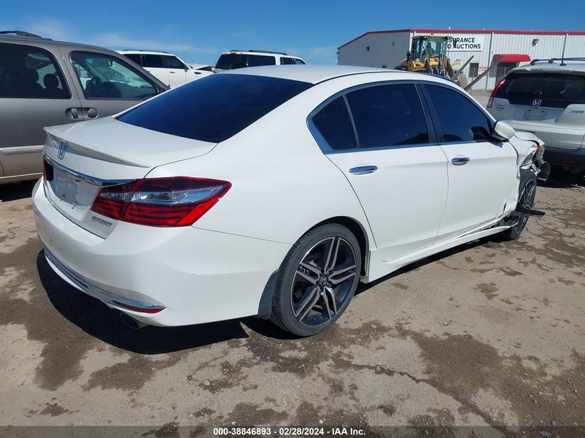 2017 HONDA ACCORD SPORT - 1HGCR2F57HA262283