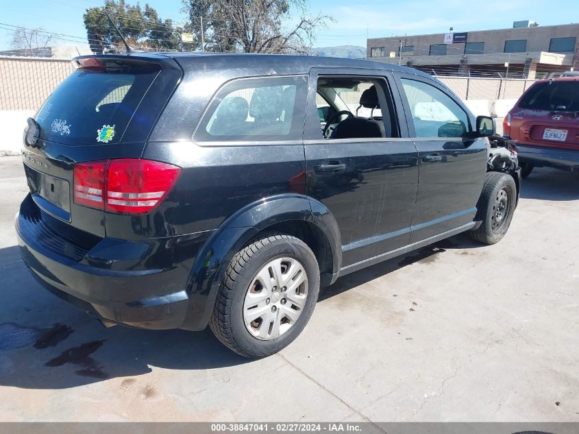 2014 Dodge Journey American Value Pkg VIN: 3C4PDCAB1ET151122 Lot: 38847041