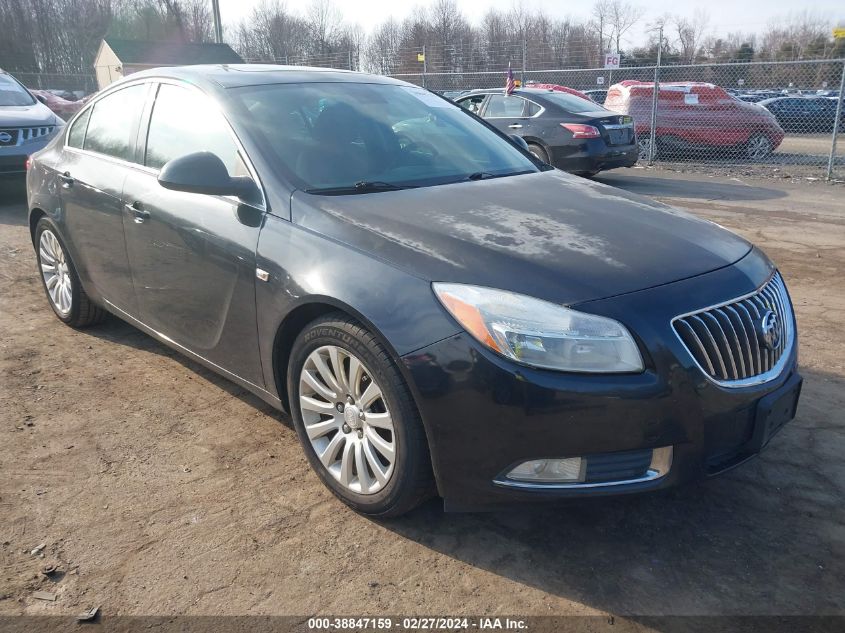 2011 Buick Regal Cxl Rl5 VIN: W04GT5GC8B1001326 Lot: 38847159