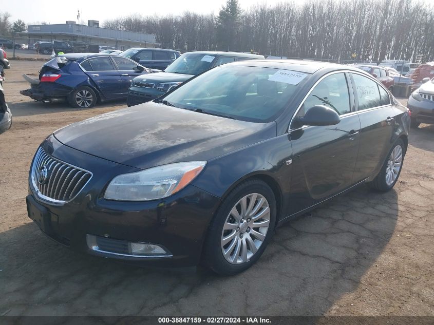 2011 Buick Regal Cxl Rl5 VIN: W04GT5GC8B1001326 Lot: 38847159